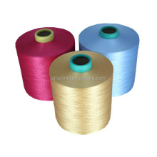 dope dyed polyester dty 150d/144f yarn high filament yarn